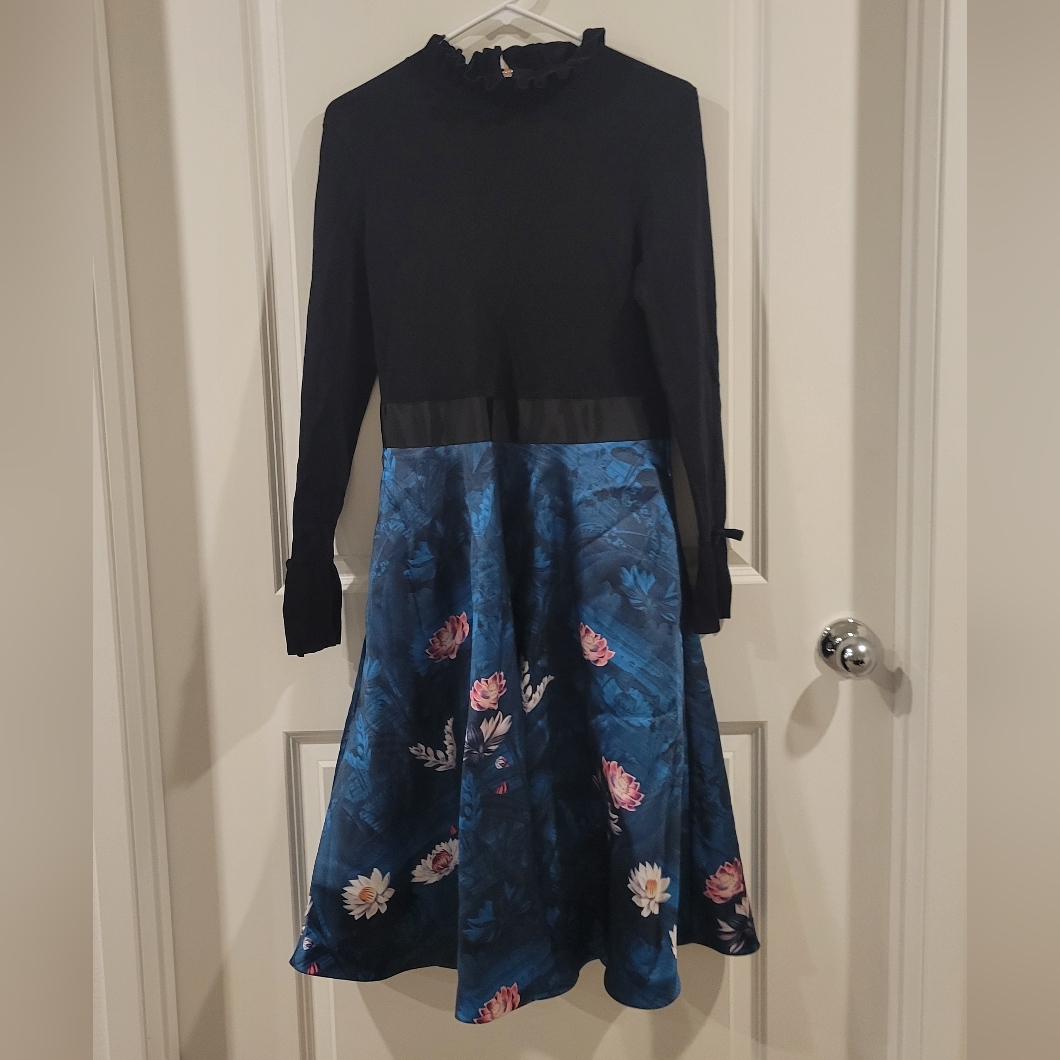 Ted Baker London Kalinaa Wonderland Dress Size Medium*
